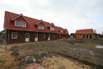 Bautenstand Feriendorf Robbenplate an der Nordsee am 25.02.2013