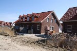 Bautenstand Ferienhäuser im Feriendorf Robbenplate an der Nordsee am 01.04.2013