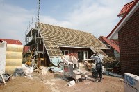 Bautenstand Feriendorf Robbenplate an der Nordsee am 31.05.2013