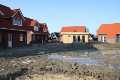 Bautenstand Feriendorf Robbenplate an der Nordsee am 13.02.2013
