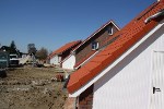 Bautenstand Ferienhäuser im Feriendorf Robbenplate an der Nordsee am 01.04.2013