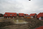 Bautenstand Feriendorf Robbenplate an der Nordsee am 25.02.2013