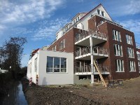 Bautenstand 4. Bauabschnitt Residenz Hohe Lith in Cuxhaven, Nordsee