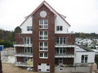 Bautenstand 4. Bauabschnitt Residenz Hohe Lith in Cuxhaven, Nordsee