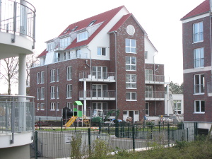 Fertigstellung 4. Bauabschnitt Residenz Hohe Lith in Cuxhaven, Nordsee