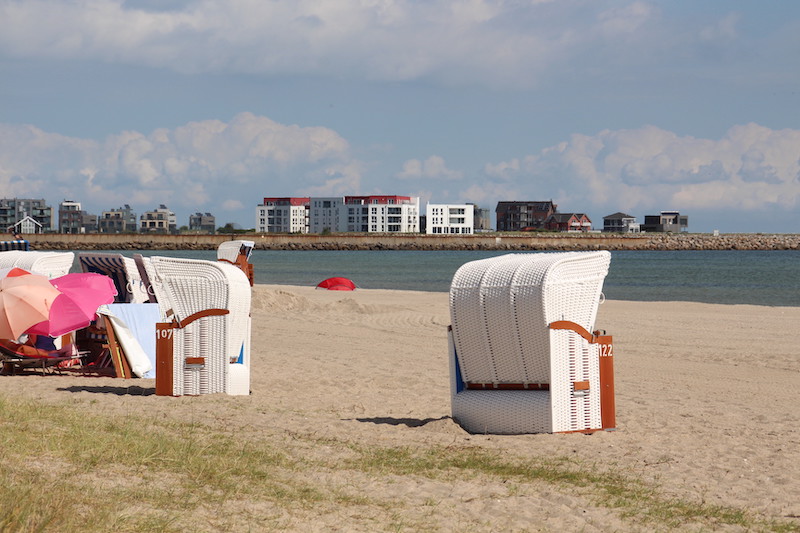 Bautenstand am 20.August 2022, 3. und 4. Bauabschnitt der Residenz Bollwark in Olpenitz-Hafen, Ostsee