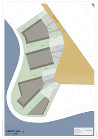 Lageplan Residenz Bollwark an der Ostsee