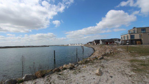 Blick Richtung Hafen - Residenz Bollwark in Olpenitz-Hafen, Ostsee