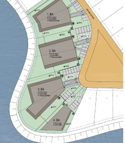 Lageplan Residenz Bollwark an der Ostsee