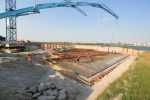 Bautenstand am 17/18.Juni 2021, 3. und 4. Bauabschnitt der Residenz Bollwark in Olpenitz-Hafen, Ostsee