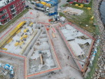 Bautenstand am 08.Juli 2021, 3. und 4. Bauabschnitt der Residenz Bollwark in Olpenitz-Hafen, Ostsee