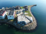 Bautenstand am 07.Oktober 2021, 3. und 4. Bauabschnitt der Residenz Bollwark in Olpenitz-Hafen, Ostsee