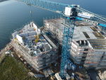 Bautenstand am 03.November 2021, 3. und 4. Bauabschnitt der Residenz Bollwark in Olpenitz-Hafen, Ostsee