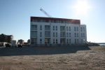 Bautenstand 15. Februar 2018 Residenz Bollwark in Olpenitz-Hafen, Ostsee