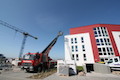 Feuerwehrübung am 18. Mai 2018, Residenz Bollwark in Olpenitz-Hafen, Ostsee