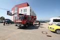 Feuerwehrübung am 18. Mai 2018, Residenz Bollwark in Olpenitz-Hafen, Ostsee