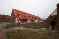 Bautenstand des 5. Bauabschnitts im Seepark Burhave an der Nordsee