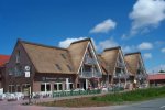 Das Reetdachhaus im Seepark Burhave an der Nordsee