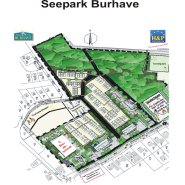 Lageplan des Seepark Burhave an der Nordsee