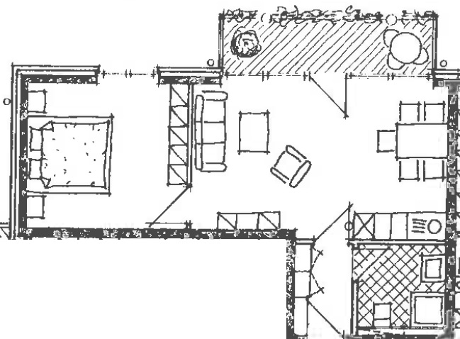 Grundriss des Objektes