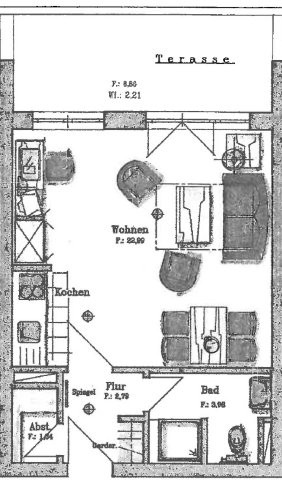 Grundriss des Objektes