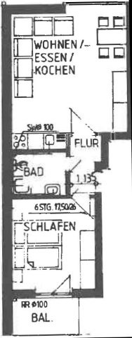 Grundriss des Objektes