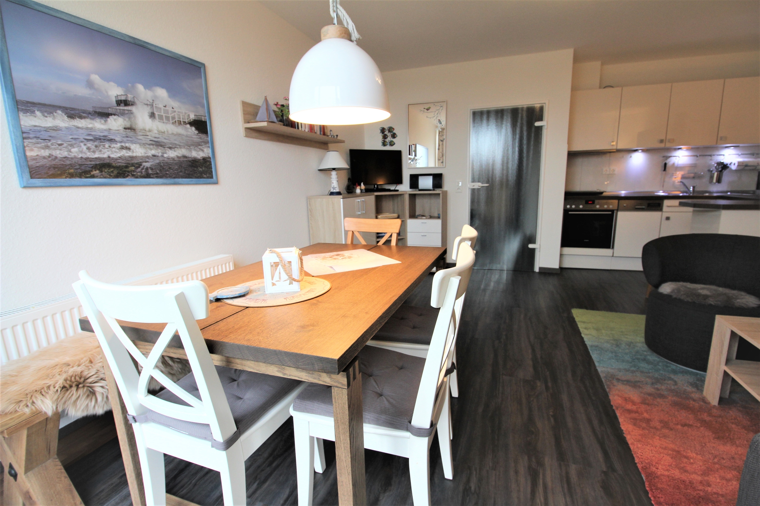 6 PAS 1.05: Frühstück mit Seeblick? Strandnahe 2 Zimmer Wohnung in Cuxhaven