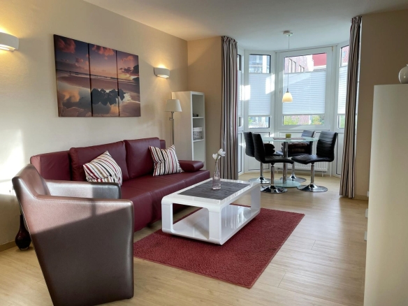 STE 1.01: Gemütliche Wohnung im EG mit 2 Balkonen